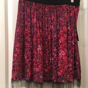 T Tahari flower skirt